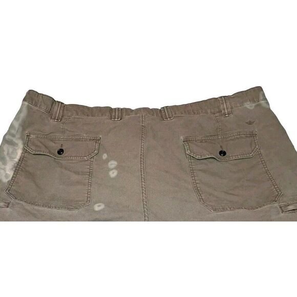 Dockers Mens Green Khaki Pants Custom Bleach 50x30 - Picture 3 of 7